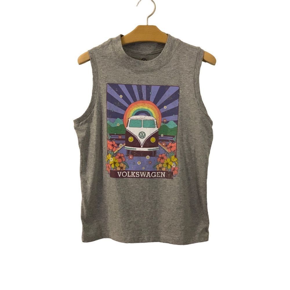 Groove Volkswagen Women’s Heather Grey Tank Top XS